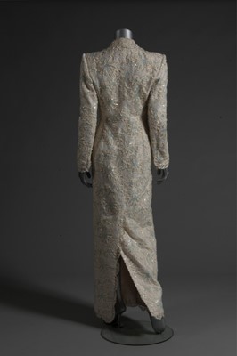 Lot 290 - Princess Diana's Catherine Walker formal white...