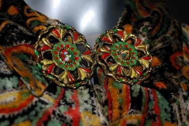Lot 82 - A Burberry printed velvet evening jacket,...