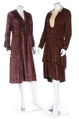 Lot 131 - A large group of day/dinner wear in autumnal...