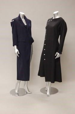 Lot 273 - A Yohji Yamamoto black gaberdine dress,...