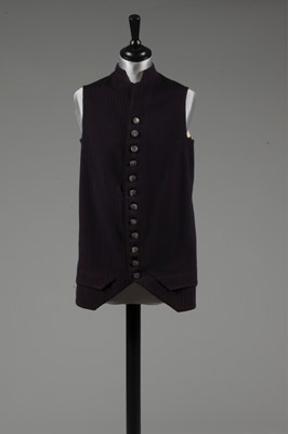 Lot 41 - A gentleman's striped wool tailcoat and...