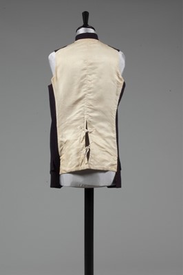 Lot 41 - A gentleman's striped wool tailcoat and...