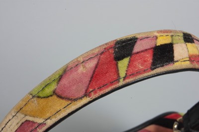Lot 1 - A Pucci printed velvet bag, 1960s, labelled...