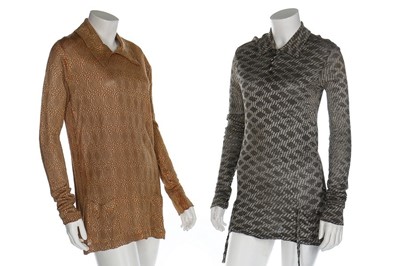 Lot 139 - A large group of knitted jumpers and clothing,...