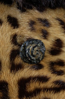 Lot 179 - A leopard skin and dark brown mink coat, late...