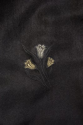 Lot 179 - A leopard skin and dark brown mink coat, late...