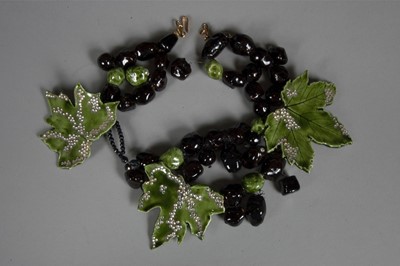 Lot 12 - A Givenchy porcelain necklace, haute couture...