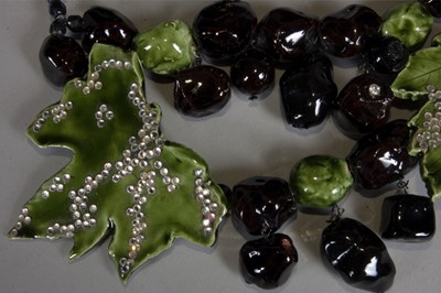 Lot 12 - A Givenchy porcelain necklace, haute couture...