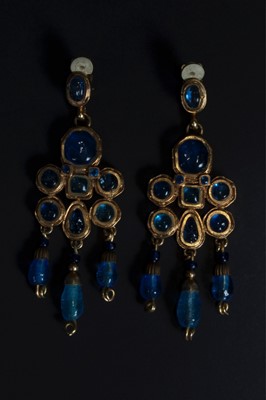 Lot 13 - Gripoix for Givenchy `Hommage Klimt' earrings,...