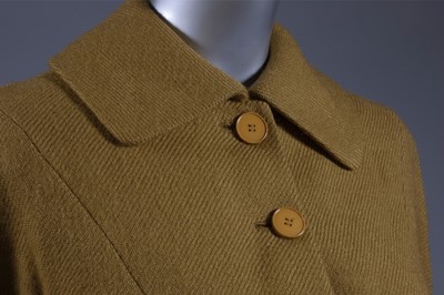 Lot 149 - An Hermès 'boutique' Sport olive green wool...