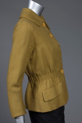 Lot 149 - An Hermès 'boutique' Sport olive green wool...