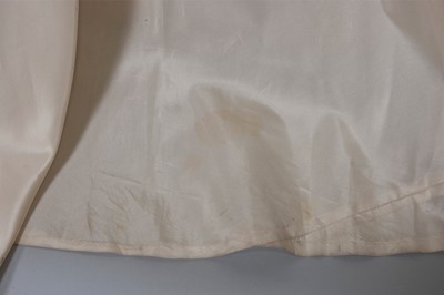 Lot 123 - A Serge Kogan couture ivory taffeta...