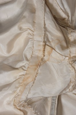 Lot 123 - A Serge Kogan couture ivory taffeta...