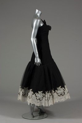 Lot 127 - A Lanvin/Castillo couture evening gown, late...
