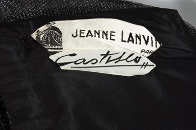 Lot 127 - A Lanvin/Castillo couture evening gown, late...
