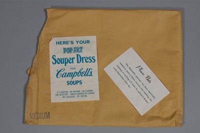 Lot 181 - A Campbell's `Souper' dress, American, 1968,...