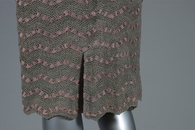 Lot 148 - A Sybil Connolly Irish crochet cocktail dress,...