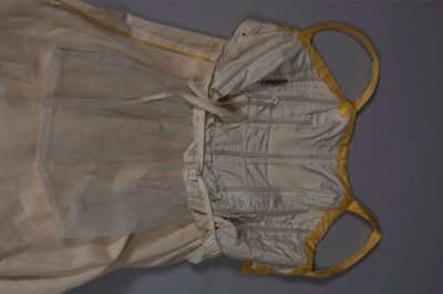 Lot 150 - A Givenchy haute couture brilliant yellow silk...