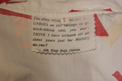 Lot 224 - A rare and early Vivienne Westwood/Malcolm...
