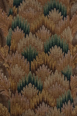 Lot 35 - A suite of embroidered bargello or flame...