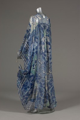Lot 197 - A good Thea Porter printed chiffon and brocade...