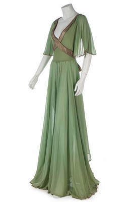 Lot 116 - A group of evening and daywear, mainly 1930s,...