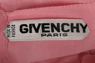 Lot 90 - A fine Givenchy couture pink shantung silk...