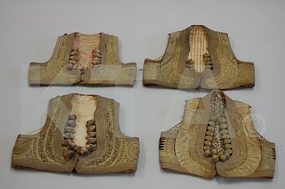 Lot 34 - Richly embroidered infant waistcoats, Albanian,...