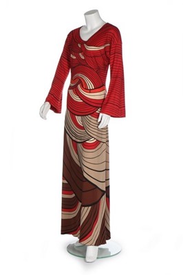 Lot 137 - A Roberta di Camerino trompe l'oeil printed...