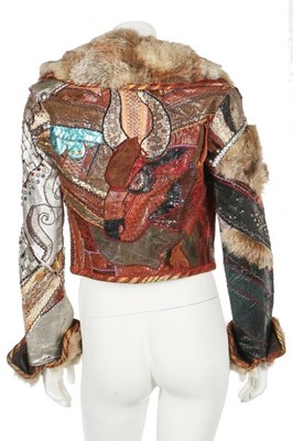 Lot 118 - David Allen of Carmen's custom-made patchwork...
