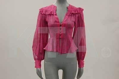 Lot 223 - Three Ossie Clark for Radley blouses, early...
