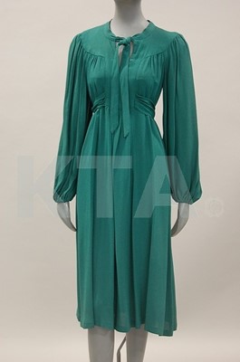 Lot 50 - An Ossie Clark for Radley jade-green moss...