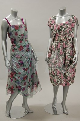 Lot 64 - Four 1950s ensembles, including pretty...