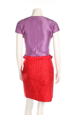 Lot 29 - A Gianni Versace rhinestone encrusted and...