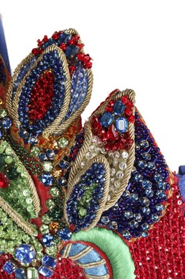 Lot 29 - A Gianni Versace rhinestone encrusted and...