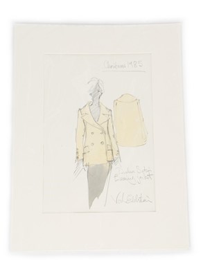 Lot 230 - The Victor Edelstein Archive: fashion sketch...