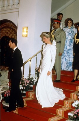 Lot 252 - Princess Diana's fine and rare Emanuel ivory...