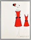 Lot 36 - A collection of Jacques Heim fashion sketches...