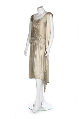 Lot 58 - A rare Paul Poiret couture gold lamé 'Goddess'...