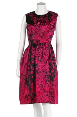 Lot 88 - A Givenchy haute couture black and pink...
