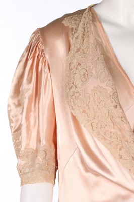 Lot 59 - A large group of mainly peach satin lingerie...