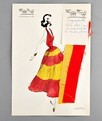 Lot 29 - Three Maggy Rouff watercolour sketches, circa...