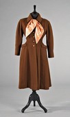Lot 137 - A fine Christian Dior couture russet-brown...