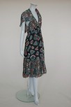 Lot 184 - An Ossie Clark for Radley printed black...