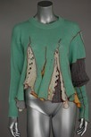 Lot 302 - A Rachel Auburn sweater and patchwork cardigan,...