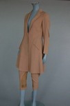Lot 84 - A rare Busvines Ltd beige wool riding habit,...