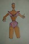 Lot 32 - Three Serge Matta illustrations for swimwear,...