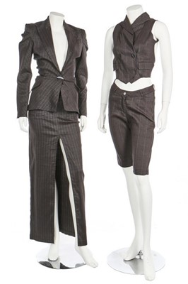 Lot 88 - A John Galliano 'Honcho Woman' brown...