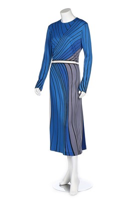 Lot 68 - A Roberta di Camerino printed jersey dress,...
