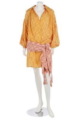 Lot 114 - A Westwood/McLaren diamond-printed yellow...